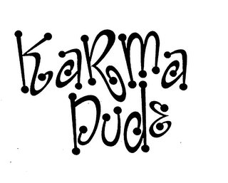 KARMA DUDE logo