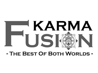 KARMA FUSION THE BEST OF BOTH WORLDS logo