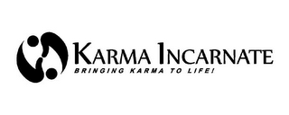 KARMA INCARNATE BRINGING KARMA TO LIFE! logo