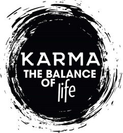 KARMA THE BALANCE OF LIFE logo