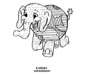 KARMA THE ELEPHANT logo