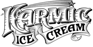KARMIC ICE CREAM logo