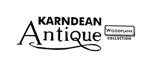 KARNDEAN ANTIQUE WOODPLANK COLLECTION logo