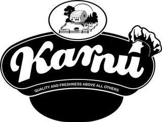 KARNU QUALITY AND FRESHNESS ABOVE ALL OTHERS logo