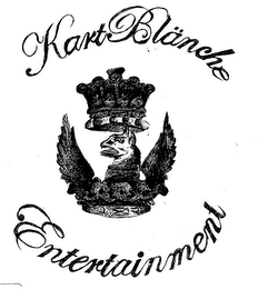 KART BLANCHE ENTERTAINMENT logo