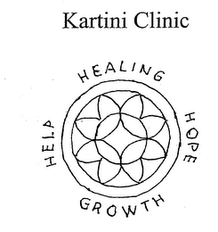 KARTINI CLINIC HELP HEALING HOPE GROWTH logo