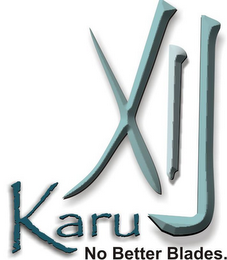 KARU NO BETTER BLADES. logo