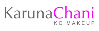 KARUNA CHANI KC MAKEUP logo