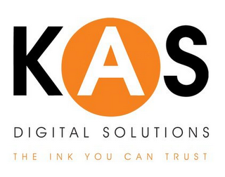 KAS DIGITAL SOLUTIONS THE INK YOU CAN TRUST logo