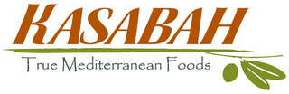 KASABAH TRUE MEDITERRANEAN FOODS logo