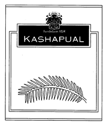 KASHAPUAL FUNDADA EN 1824 logo