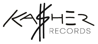 KASHER RECORDS logo