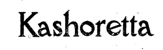 KASHORETTA logo