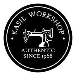 KASIL WORKSHOP AUTHENTIC SINCE 1968 logo