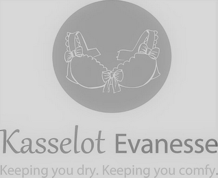 KASSELOT EVANESSE KEEPING YOU DRY. KEEPING YOU COMFY. logo