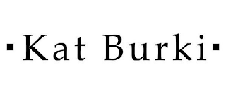 KAT BURKI logo