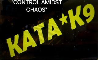 KATA K9 "CONTROL AMIDST CHAOS" logo