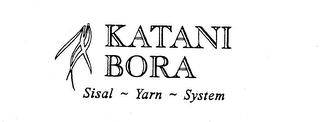 KATANI BORA SISAL - YARN - SYSTEM logo