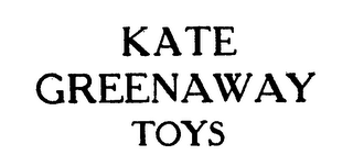 KATE GREENAWAY TOYS logo