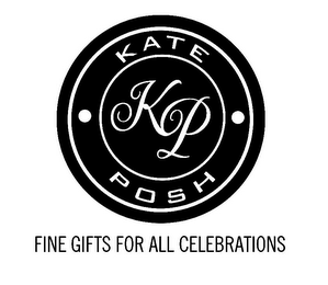 KATE KP POSH FINE GIFTS FOR ALL CELEBRATIONS logo