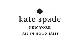 KATE SPADE NEW YORK ALL IN GOOD TASTE logo