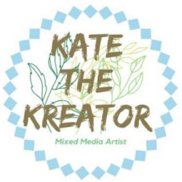 KATE THE KREATOR MIXED MEDIA ARTIST logo