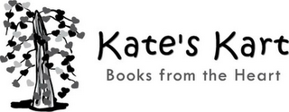 KATE'S KART BOOKS FROM THE HEART logo