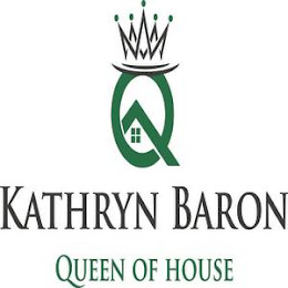 KATHRYN BARON QUEEN OF HOUSE logo