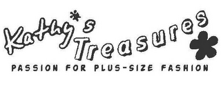 KATHY'S TREASURES PASSION FOR PLUS-SIZE FASHION logo