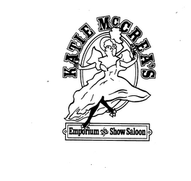 KATIE MCCREA'S EMPORIUM AND SHOW SALOON logo