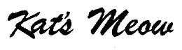 KAT'S MEOW logo