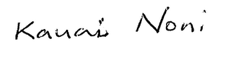 KAUAI NONI logo