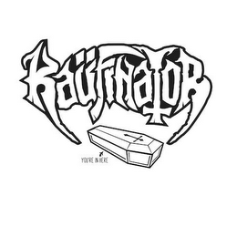 KAUFINATOR YOU'RE IN HERE logo