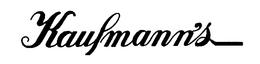 KAUFMANN'S logo