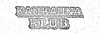 KAUKAUNA KLUB logo