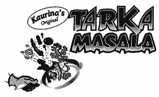 KAURINA'S ORIGINAL TARKA MASALA logo