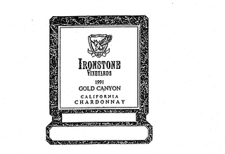 KAUTZ IRONSTONE VINEYARDS 1991 GOLD CANYON CALIFORNIA CHARDONNAY logo