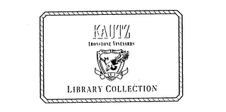KAUTZ IRONSTONE VINEYARDS KAUTZ LIBRARY COLLECTION logo