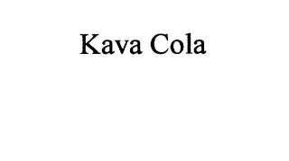 KAVA COLA logo