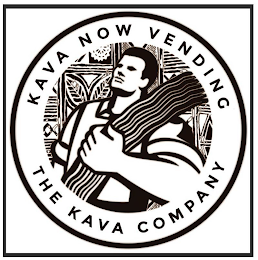 KAVA NOW VENDING THE KAVA COMPANY logo