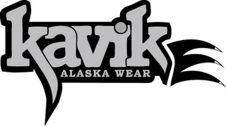 KAVIK ALASKA WEAR logo