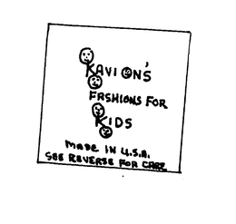 KAVION'S FASHIONS FOR KIDS logo