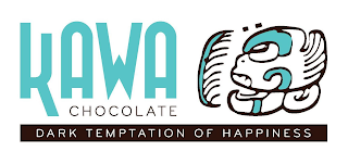 KAWA CHOCOLATE DARK TEMPTATION OF HAPPINESS logo