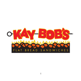 KAY BOB'S FLAT BREAD SANDWICHES logo