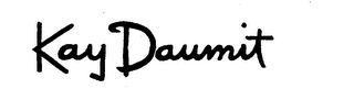 KAY DAUMIT logo