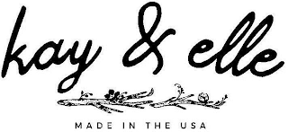 KAY & ELLE MADE IN THE USA logo