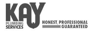 KAY PLUMBING SERVICES HONEST, PROFESSIONAL GUARANTEED logo