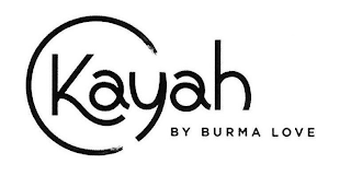 KAYAH BY BURMA LOVE logo