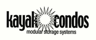 KAYAK CONDOS MODULAR STORAGE SYSTEMS logo