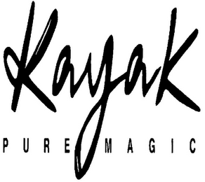 KAYAK PURE MAGIC logo